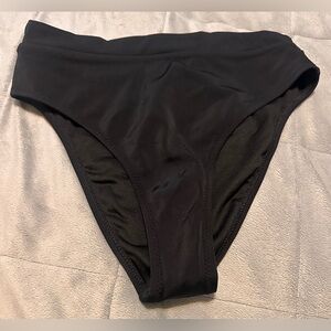 Victoria's Secret Black High Waisted Bikini Bottom